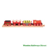 Bigjigs Wooden Railway Supplies Train