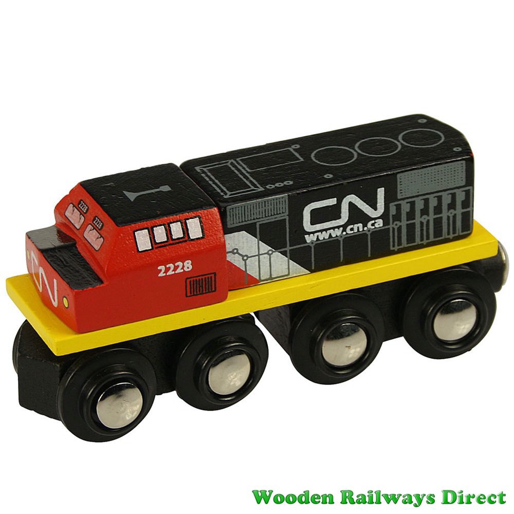 Bigjigs Wooden Railway CN Engine