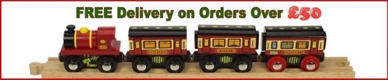 Wooden Railways Delivery Free Over Â£50