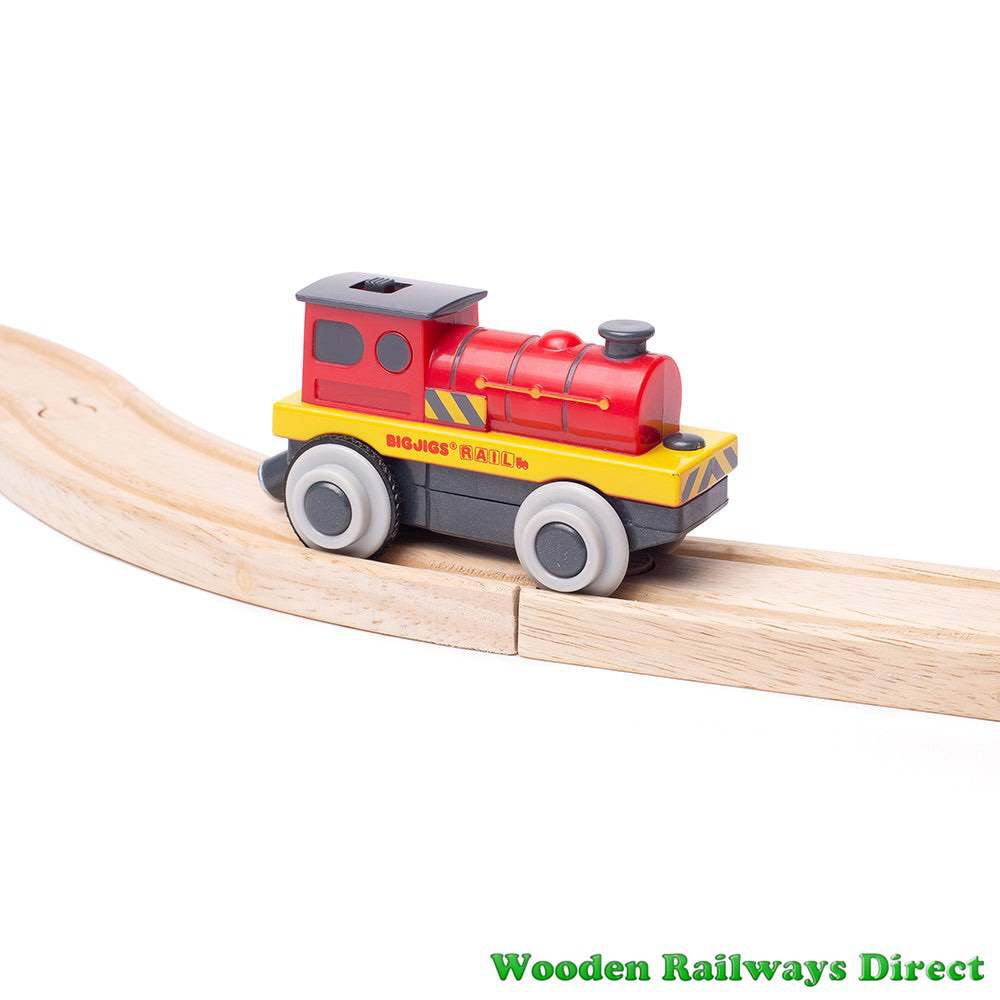 Bigjigs Might Red Loco (Battery Operated)