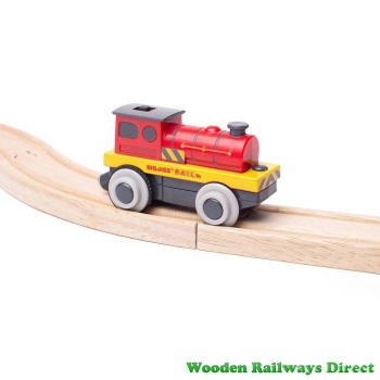 Bigjigs Mighty Red Loco (Battery Operated)