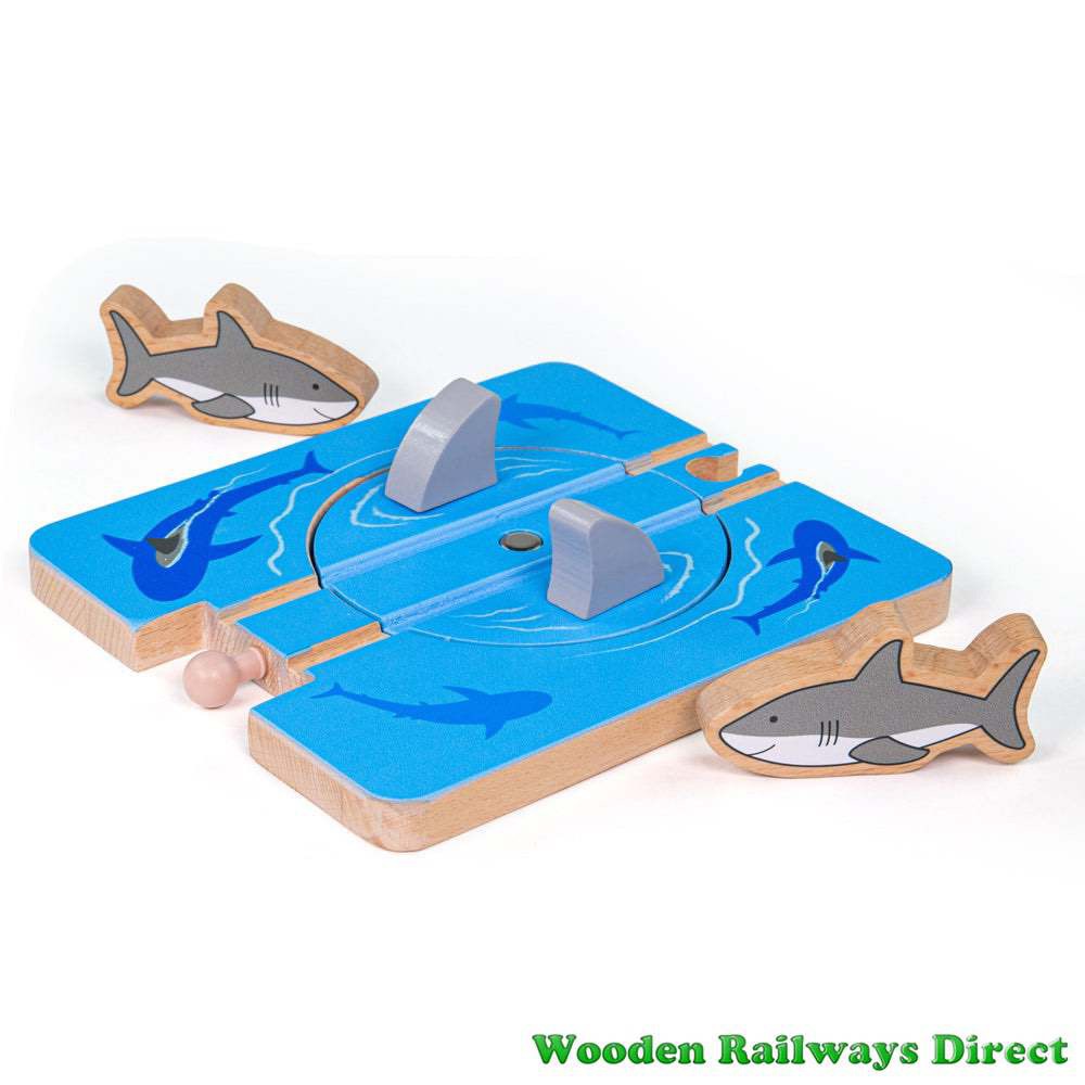 Bigjigs Railway Shark Attack Track