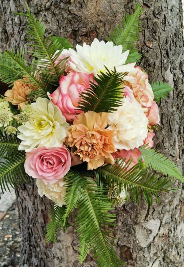 Lilac Roses and Rosemary