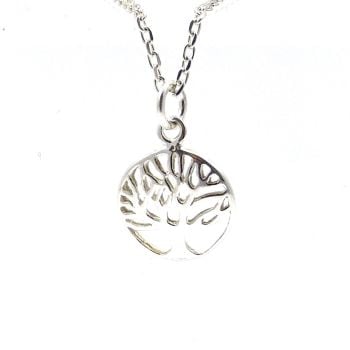 Sterling Silver Tree of Life Necklace - Simple - Dainty - Minimalist