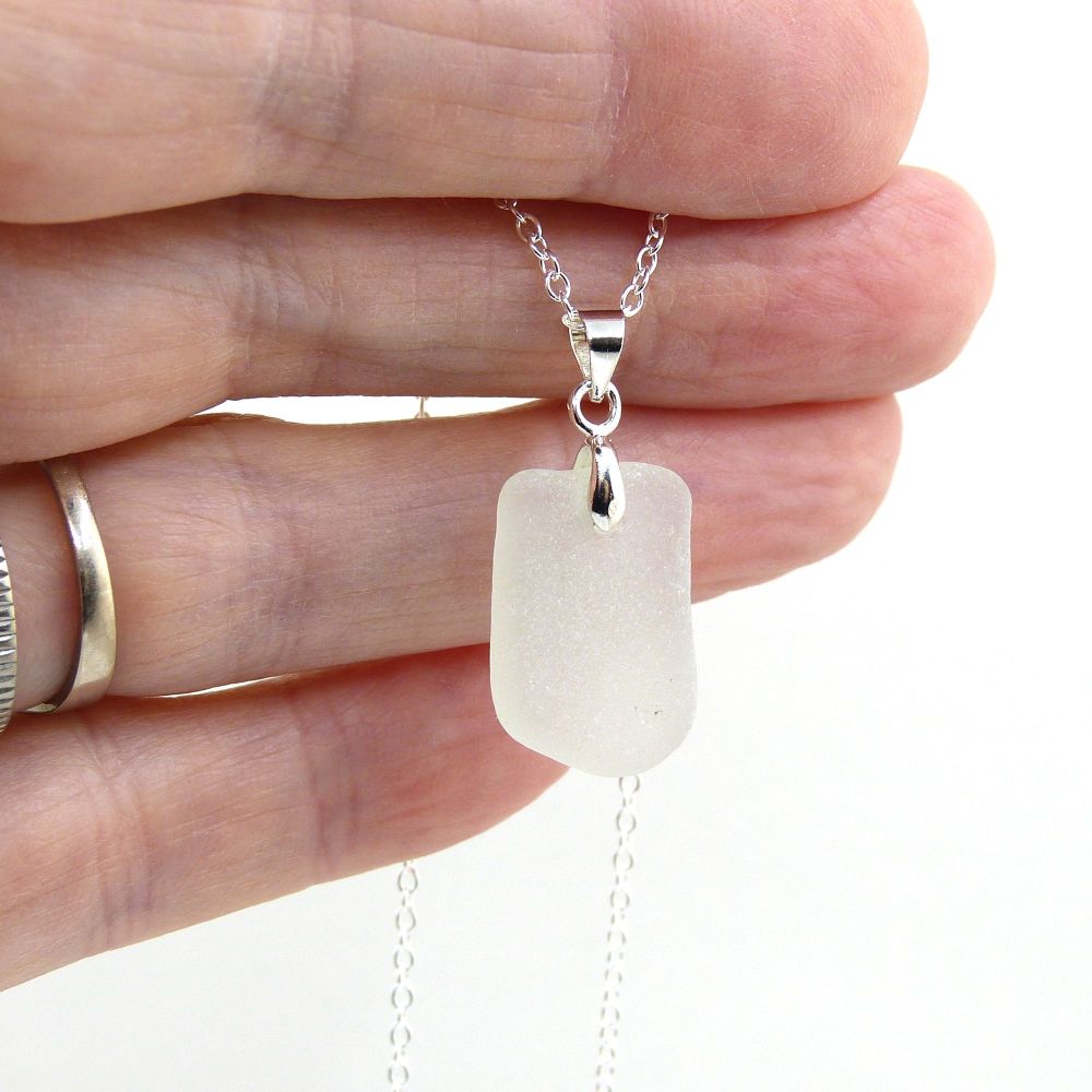 Seamist Sea Glass Pendant Necklace LACIE