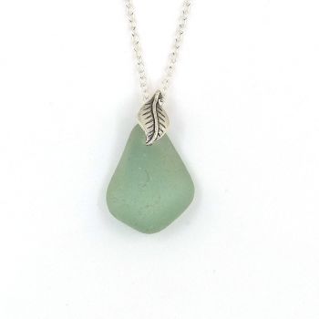 Cucumber Sea Glass Necklace STARLA