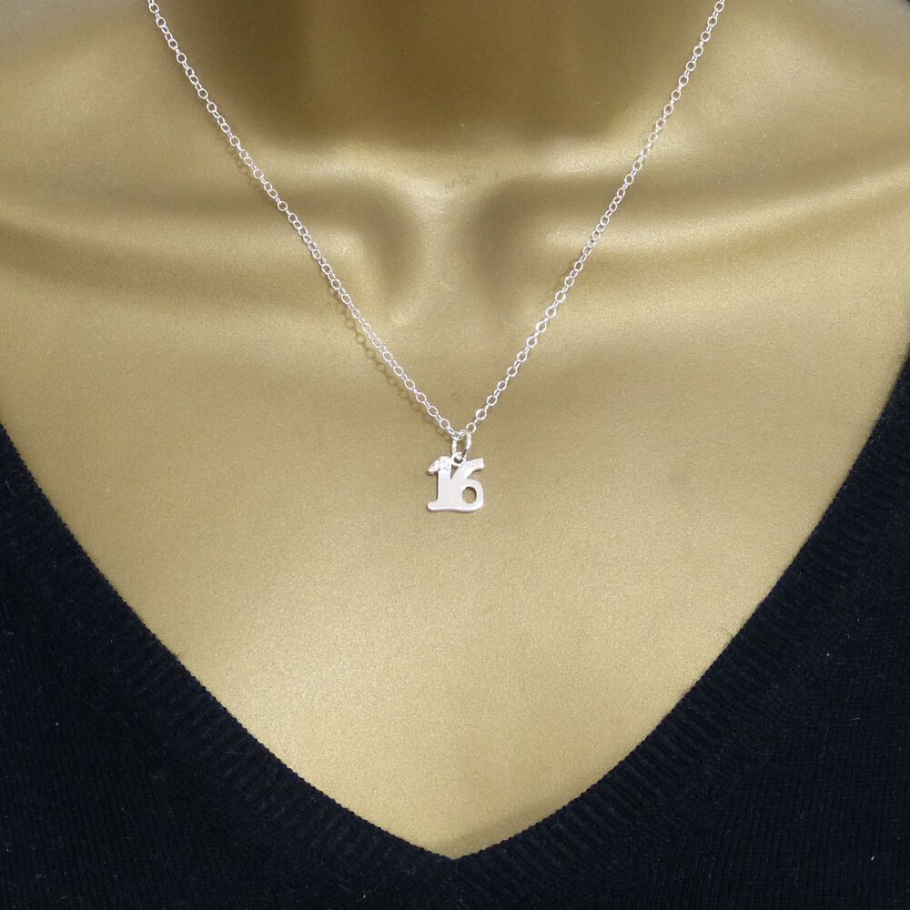 Sterling Silver 16 Necklace
