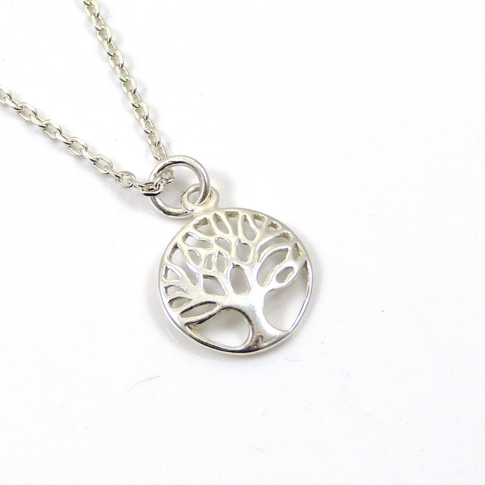 Sterling Silver Tree of Life Necklace