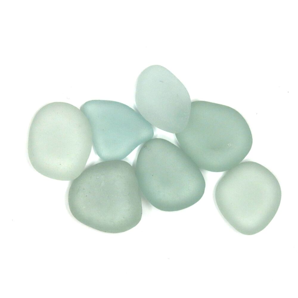 Genuine Sea Glass Add-On Charm with Sterling Silver Ring