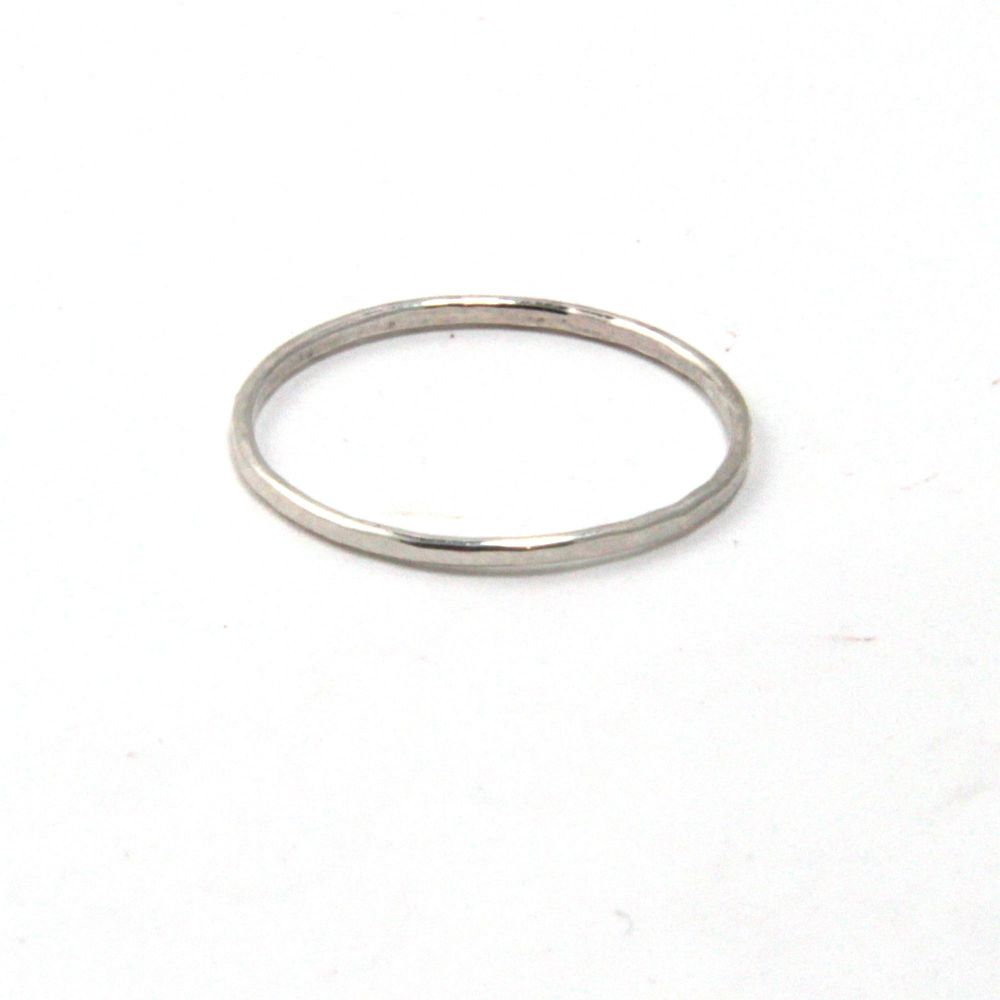 Sterling Silver Stacking Ring 1mm Thin Ring