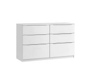 Genoa 6 Drawer Chest Twin Chest (inc 2 Deep Drawers)