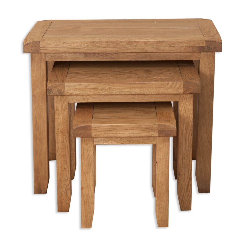 Monmouth Country Oak Nest of Tables
