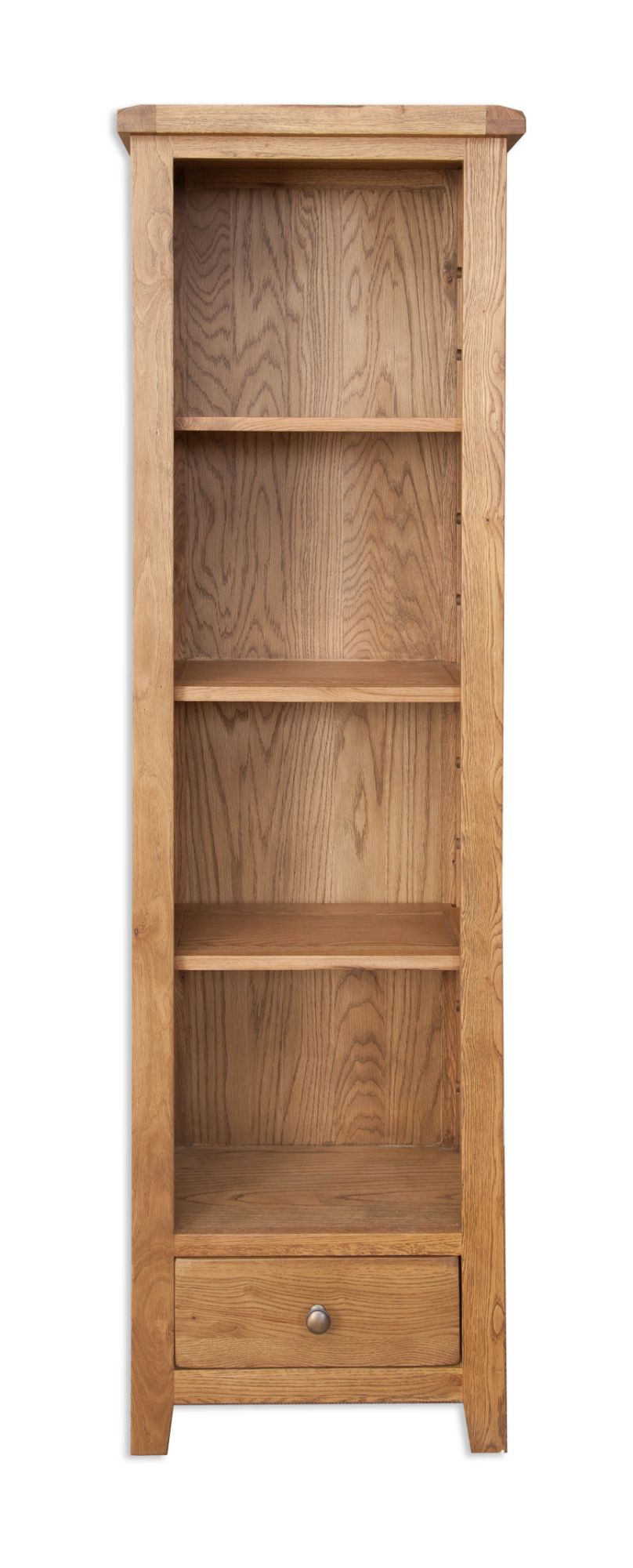 Monmouth Country Oak Slim Bookcase