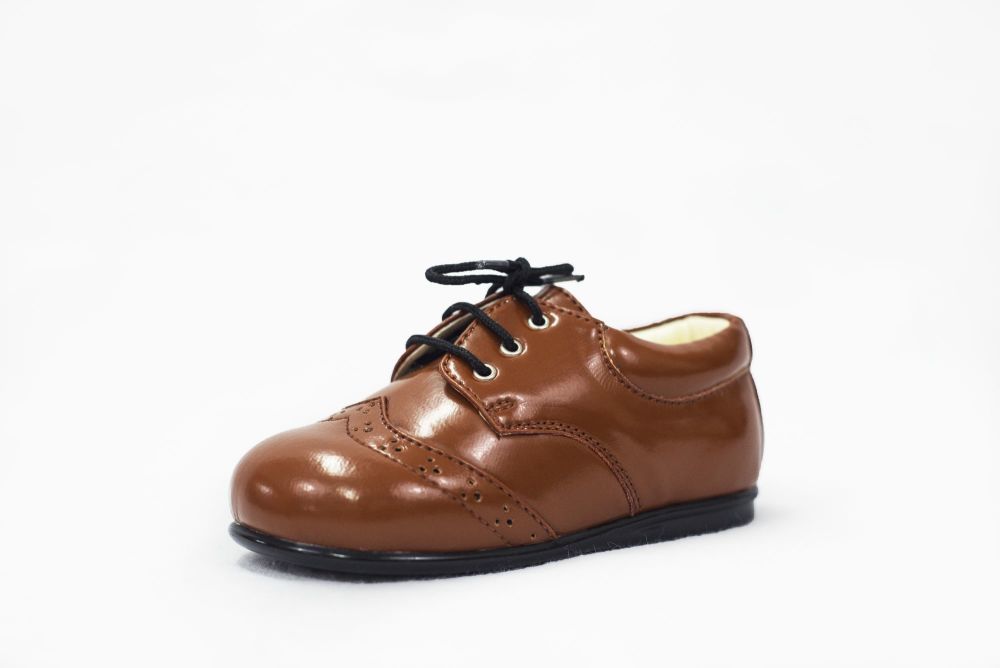 Early Steps Brogue Shoes in Brown