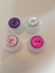 Bonfanti Buttons Glitter Design. 15mm