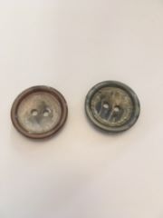 Enamel Style Buttons. 20mm, 23mm