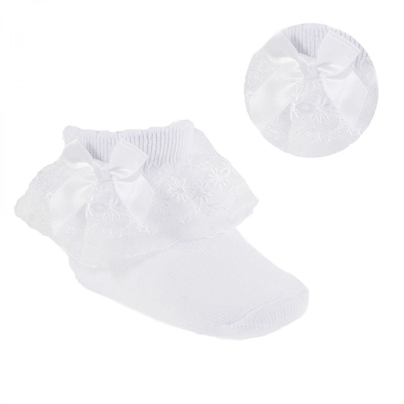 Soft Touch Organza Lace Socks