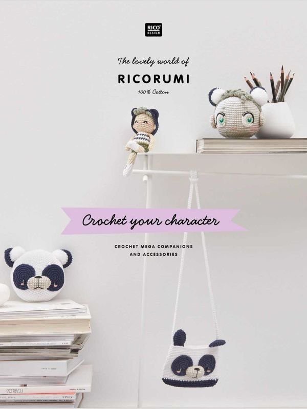 Ricorumi Crochet Your Own Character. (Booklet) **NEW**