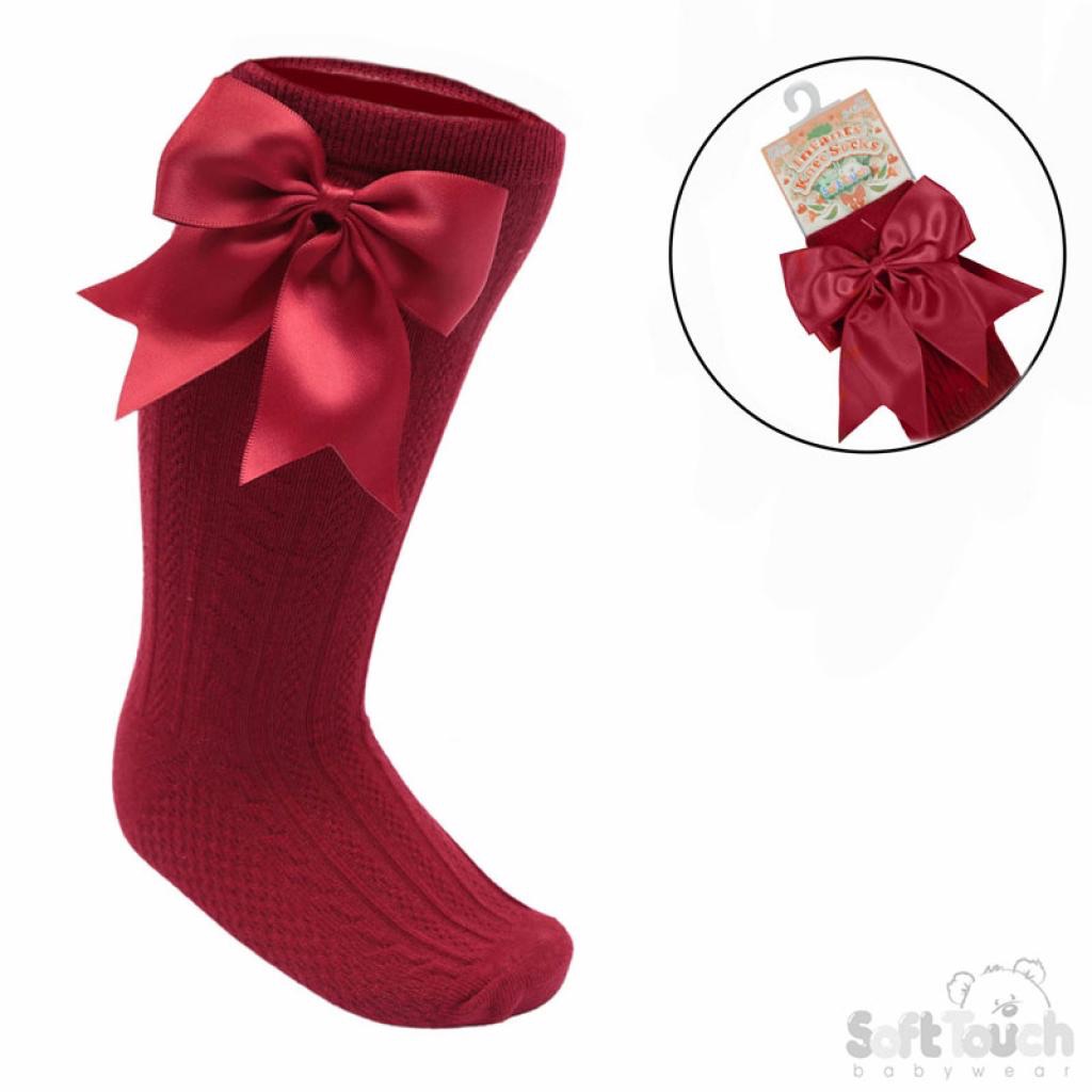Elegance Bow Socks by Soft Touch