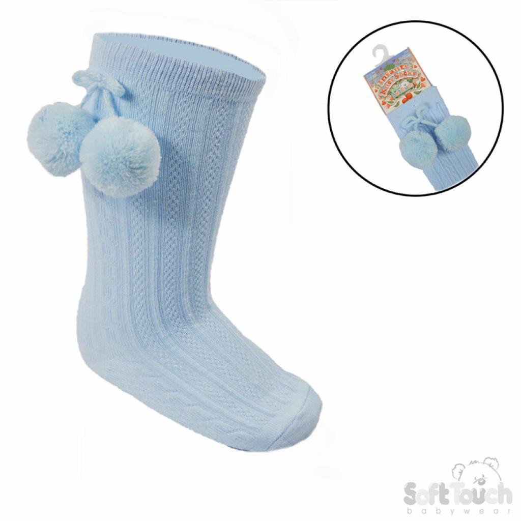 Elegance PomPom Socks by Soft Touch