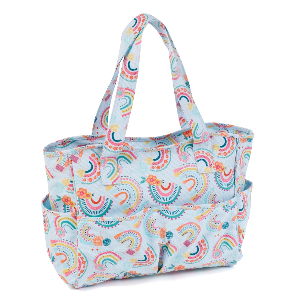 Rainbow Matt PVC Craft Bag