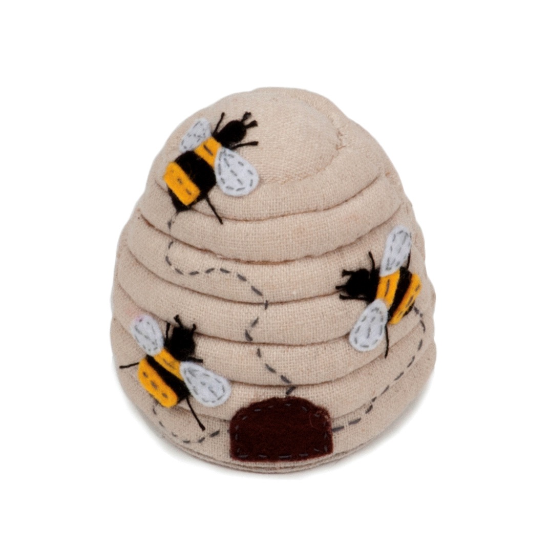 Applique Bee Hive Pin Cushion