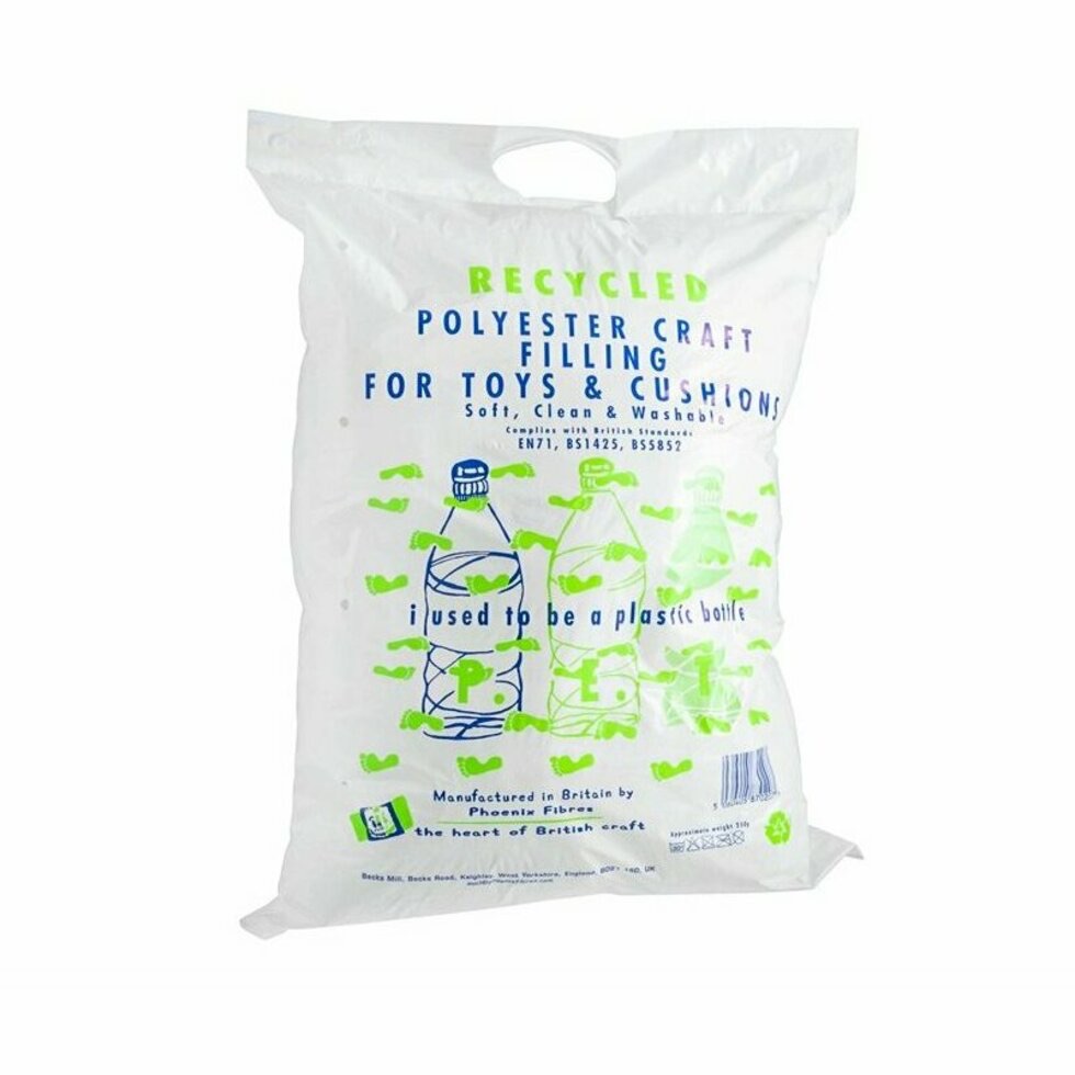 Toy Stuffing Recycled Polyester 200g
