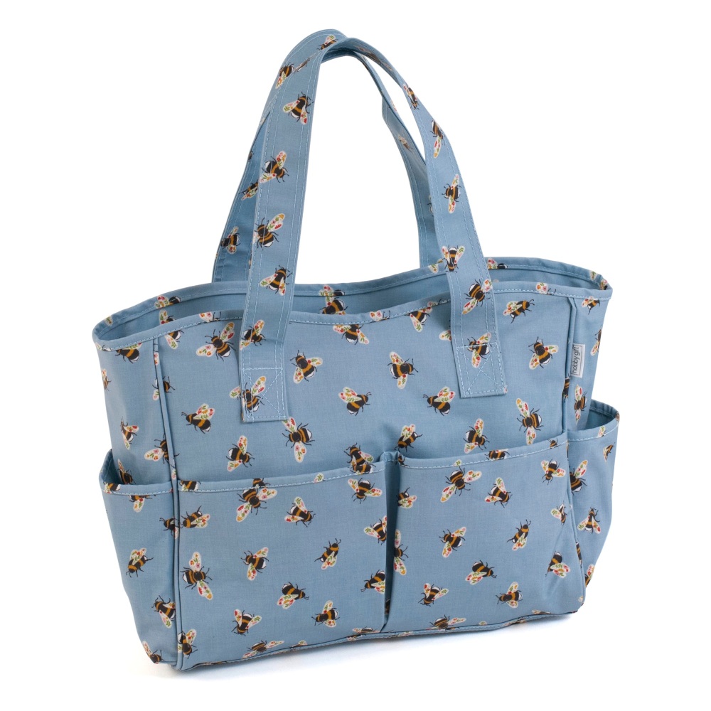 Blue Bee Craft Bag