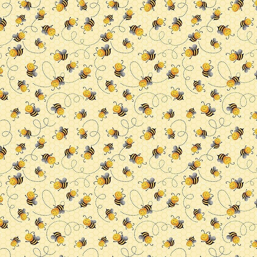 Cute Flying Bee Gail CD1850 Yellow
