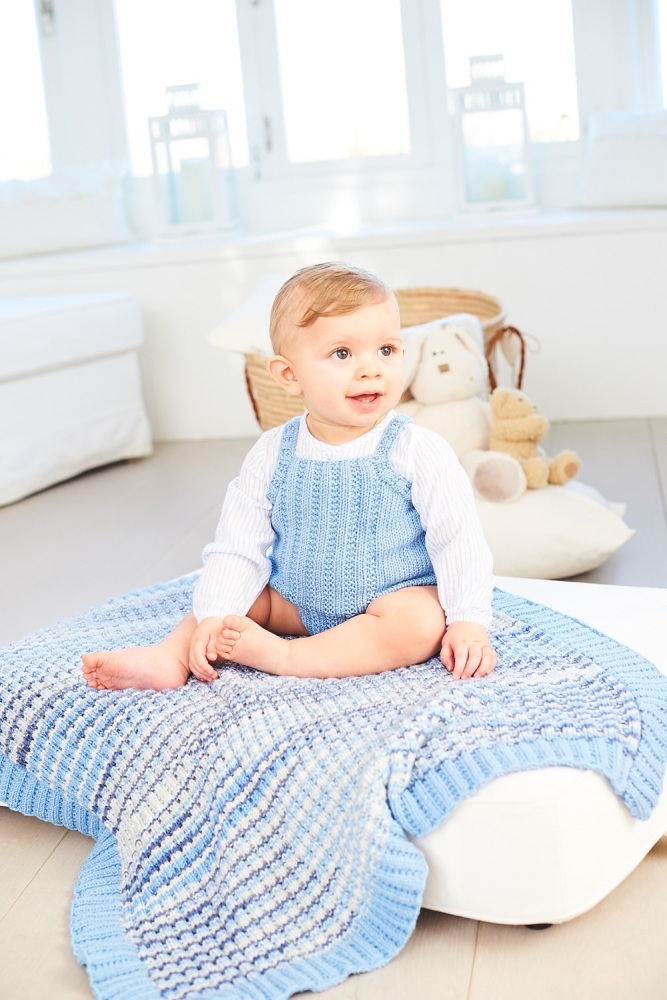 SC10068 Sweater, Vest and Blanket