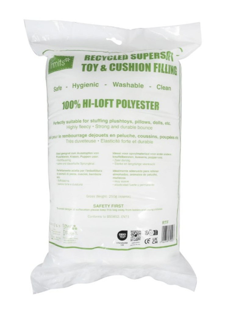 Recycled Supersoft toy and cushion filling 250g