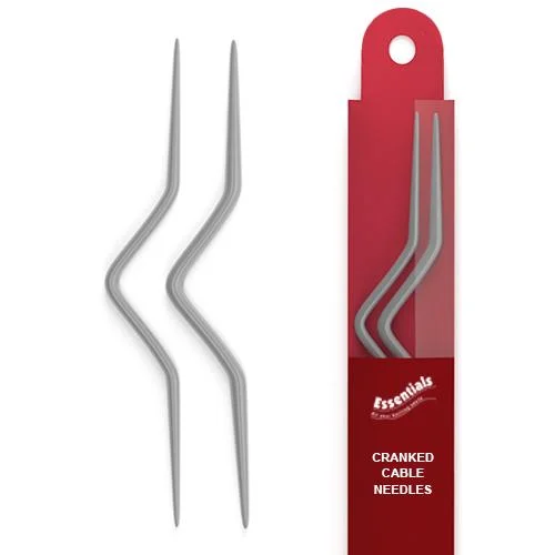 Essentials Cranked Cable Needles 2-5mm