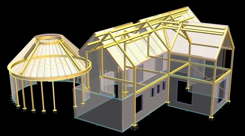 House Steelwork Frame