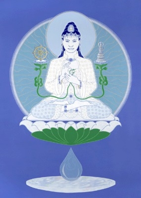 Akasadhatesvari Greetings Card