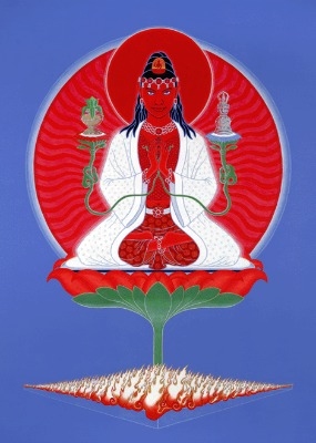 Pandaravarsini Greetings Card