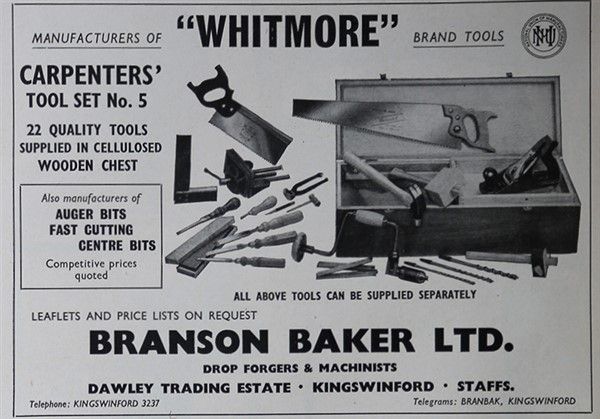Branson Baker Ltd advert 1