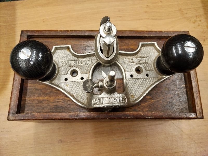 Router plane - Stanley 71 boxed
