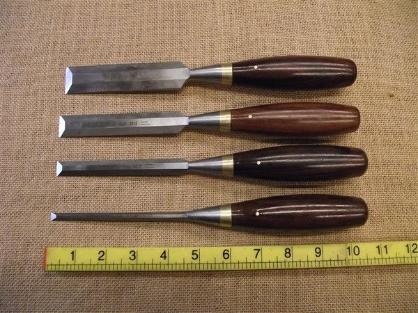 Chisel - W H Clay set of 4