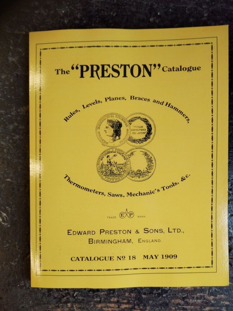 Tools - catalogue 1909 Edward Preston