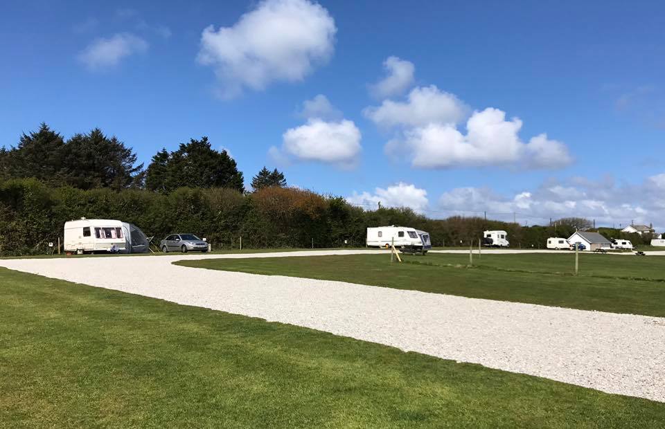 Image if campsite pitches