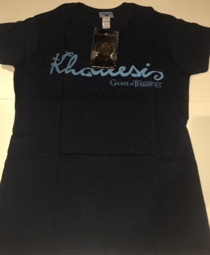 New Product 12 ladies game of thrones blue kahlessis t shirts