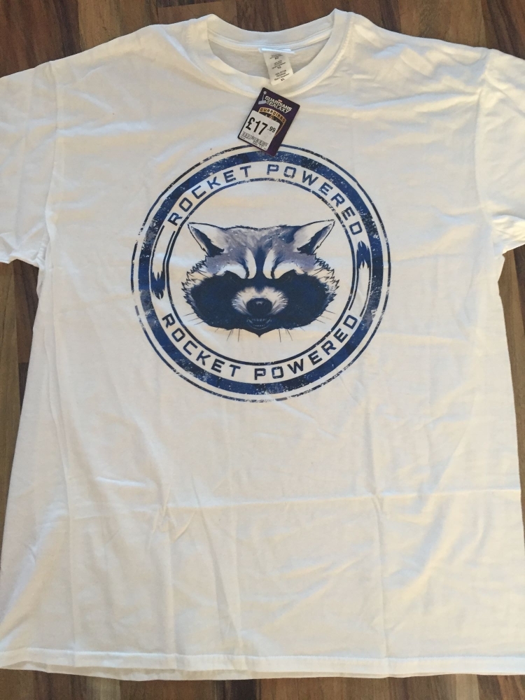 New Product 12 guardians of the galaxy rocket powered t shirts just £2.00 e