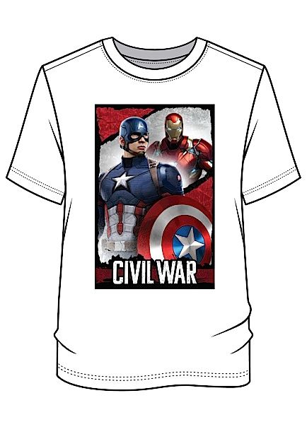 24 men's captain america civil war t shirts just £2.00 each 