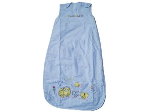 12 Choo Choo Cotton Chambrey Sleeping Bags 1 TOG Age 6-18 Months