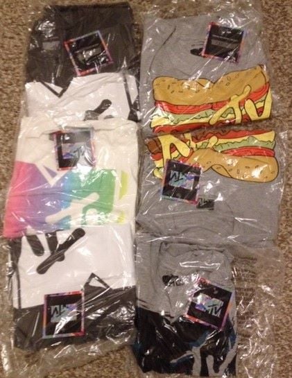 27 new product men's MTV T shirts just £3.00 each