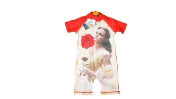 12 girl's disney princess beauty and the beast surf suits Belle NEW PRICE £2.00 ONE WEEK ONLY £1.25