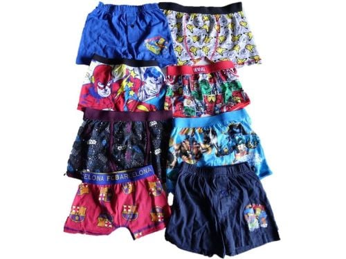 55 Boy's Single Assorted Boxers