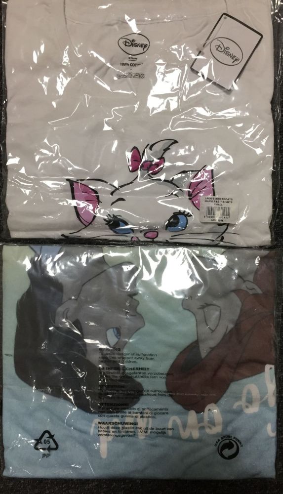 New Product 100 ladies mixed disney t shirts just £1 each