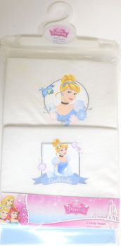 18 Girl's Cinderella 2 Pack Vests