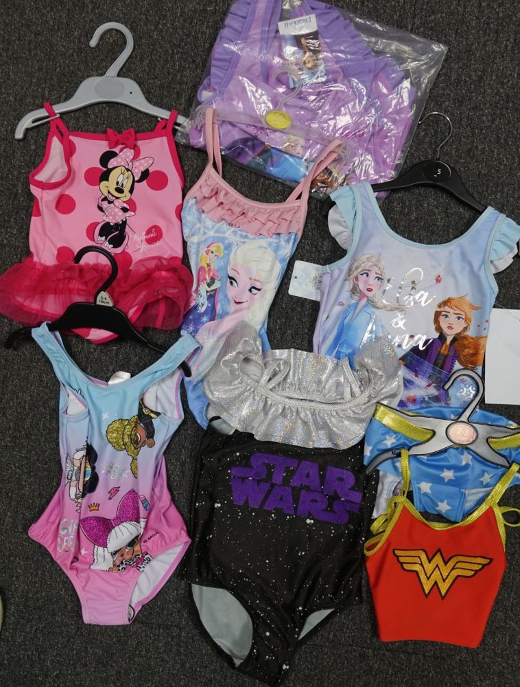 New Product 21 girls x store swim siuts just £2.50 each